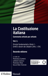 Copertina: La Costituzione italiana-Commento articolo per articolo. Vol. I
