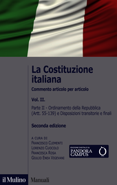 Copertina: La Costituzione italiana-Commento articolo per articolo. Vol. II